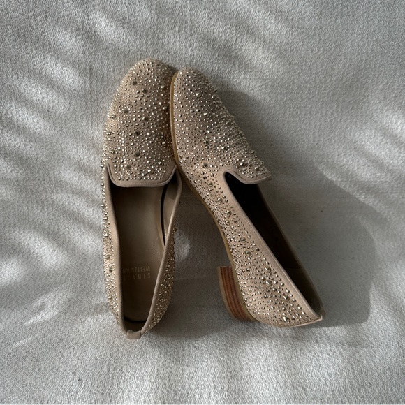 Stuart Weizmann - Suede Loafers with Studs - Picture 6 of 10
